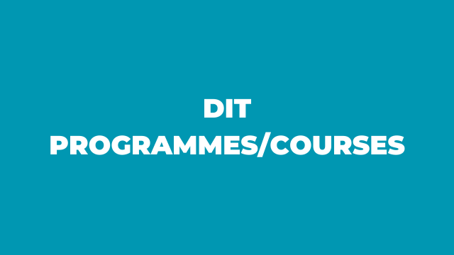 DIT Programmes/Courses Offered 2026/2027