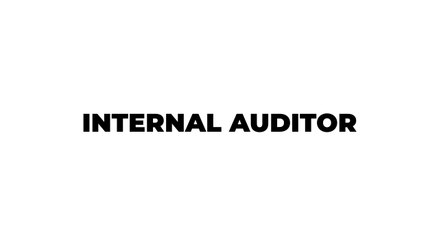 Internal Auditor Jobs Description