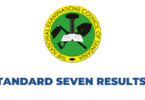 NECTA Standard Seven Results 2025-26 PDF Online