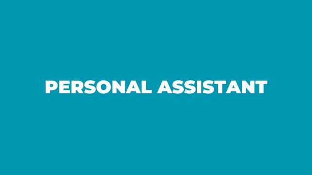 Personal Assistant Jobs Description