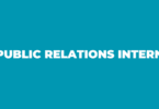 Public Relations Intern Jobs Description