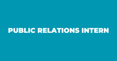 Public Relations Intern Jobs Description