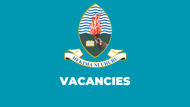 UDSM vacancies 2025