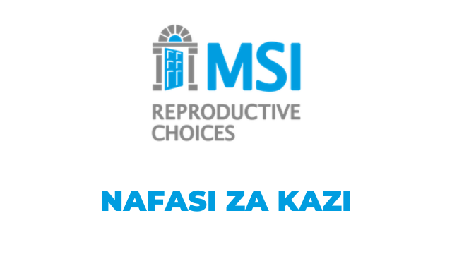MSI Tanzania Vacancies 2025