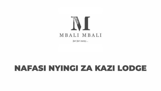 Mbali Mbali Lodge Vacancies 2025