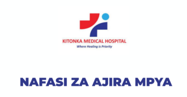 Medical Doctor (GP) Job Opportunity at Kitonka Medical Hospital – Dar es Salaam
