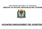 Ministry of Natural Resources and Tourism Tanzania Vacancies 2025