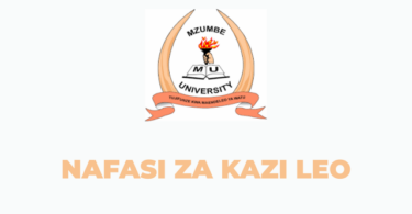Mzumbe University Vacancies 2025