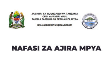 Babati Town Council Vacancies 2026