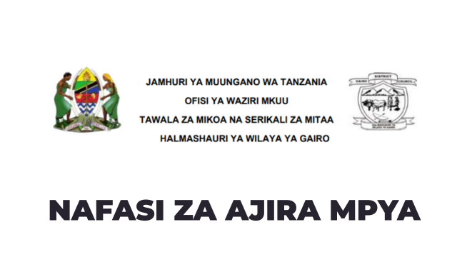 Gairo District Council Vacancies 2026