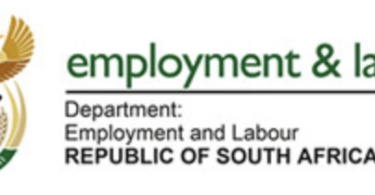 Administrative Clerk: Management Support Services (X2 Posts) at The South African Department of Employment & Labour