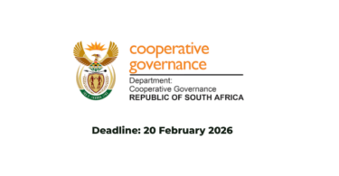 Deputy Director at CoGTA SA February 2026