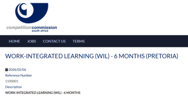 Competition Commission Internship 2026: Apply for the Work-Integrated Learning Programme