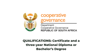 Senior Admin Officer at COGTA February 2026