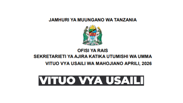 Ajira Portal Interview Venue – April 2026