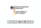 Maintenance Worker – German Embassy Dar es Salaam (2026)