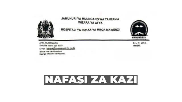 Mawenzi Regional Referral Hospital (Kilimanjaro) Vacancies 2026