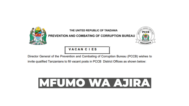 PCCB Ajira Takukuru Portal Recruitment 2026