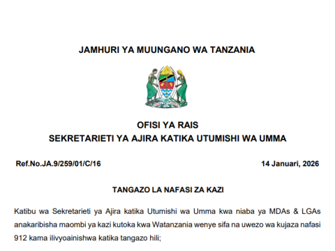 912 Vacancies Open at MDAs & LGAs