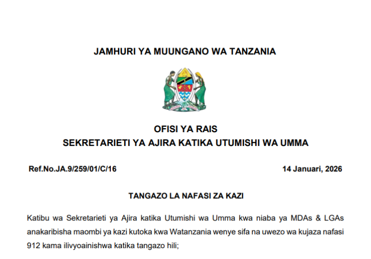912 Vacancies Open at MDAs & LGAs