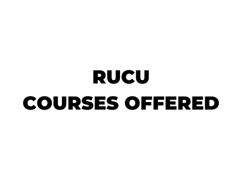 Courses and Programs Offered by Ruaha Catholic University (RUCU) in 2026-2027