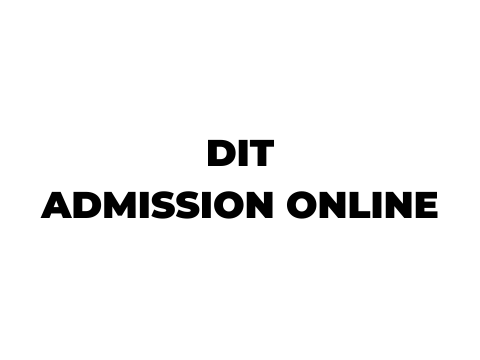 DIT Admission System Online 2026/2027