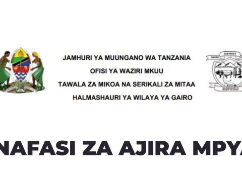 Gairo District Council Vacancies 2026
