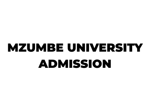 Mzumbe Online Admissions System 2026–2027 (MU)