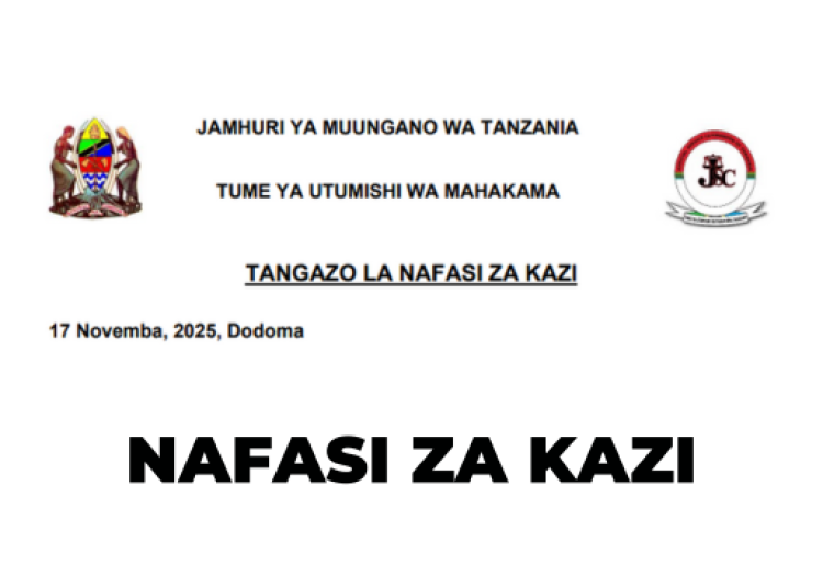 Mahakama Judicial Service Commission Tanzania Vacancies 2025